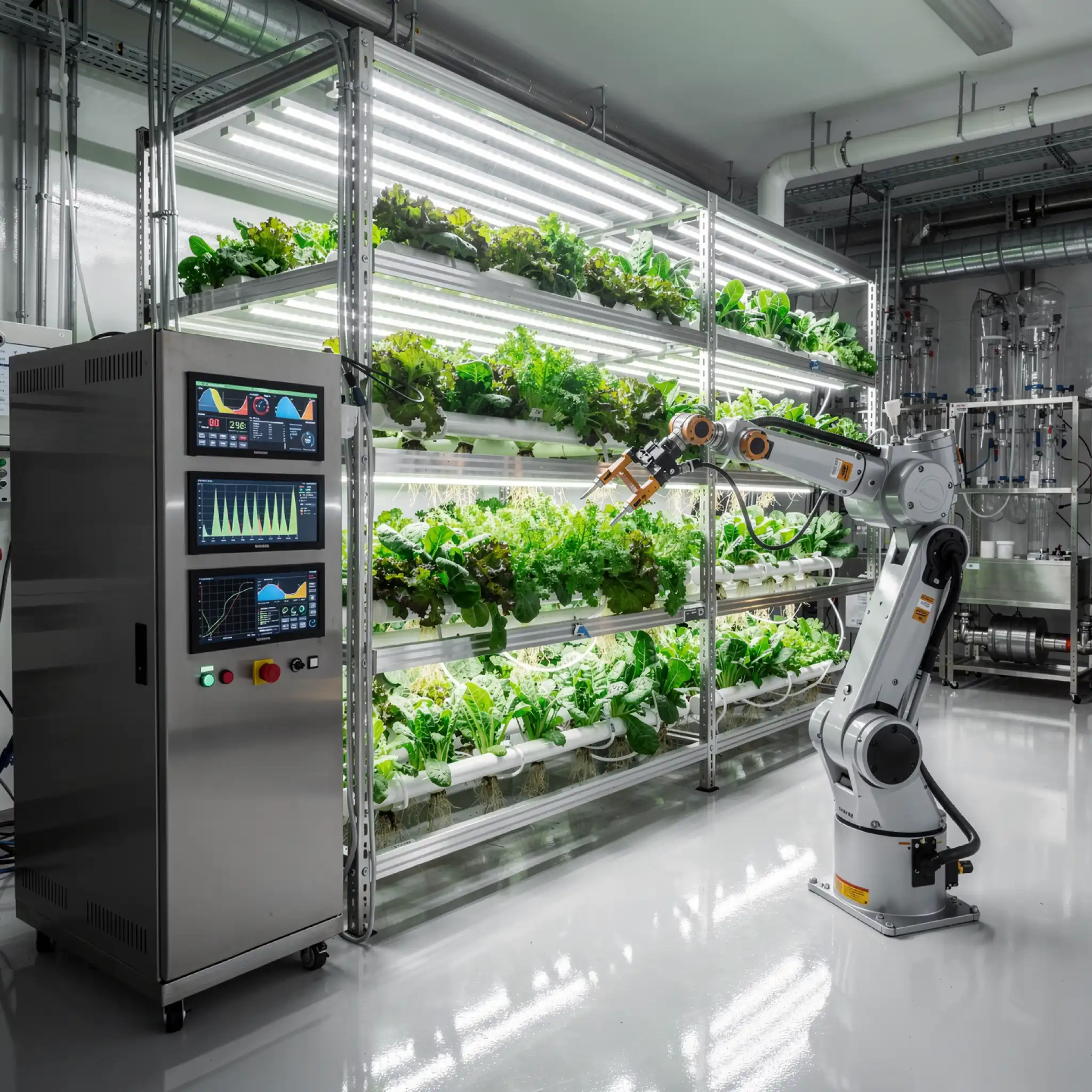 智能植物工厂项目舱体示意